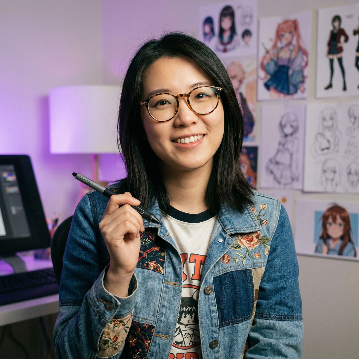 91动漫画师林小雅